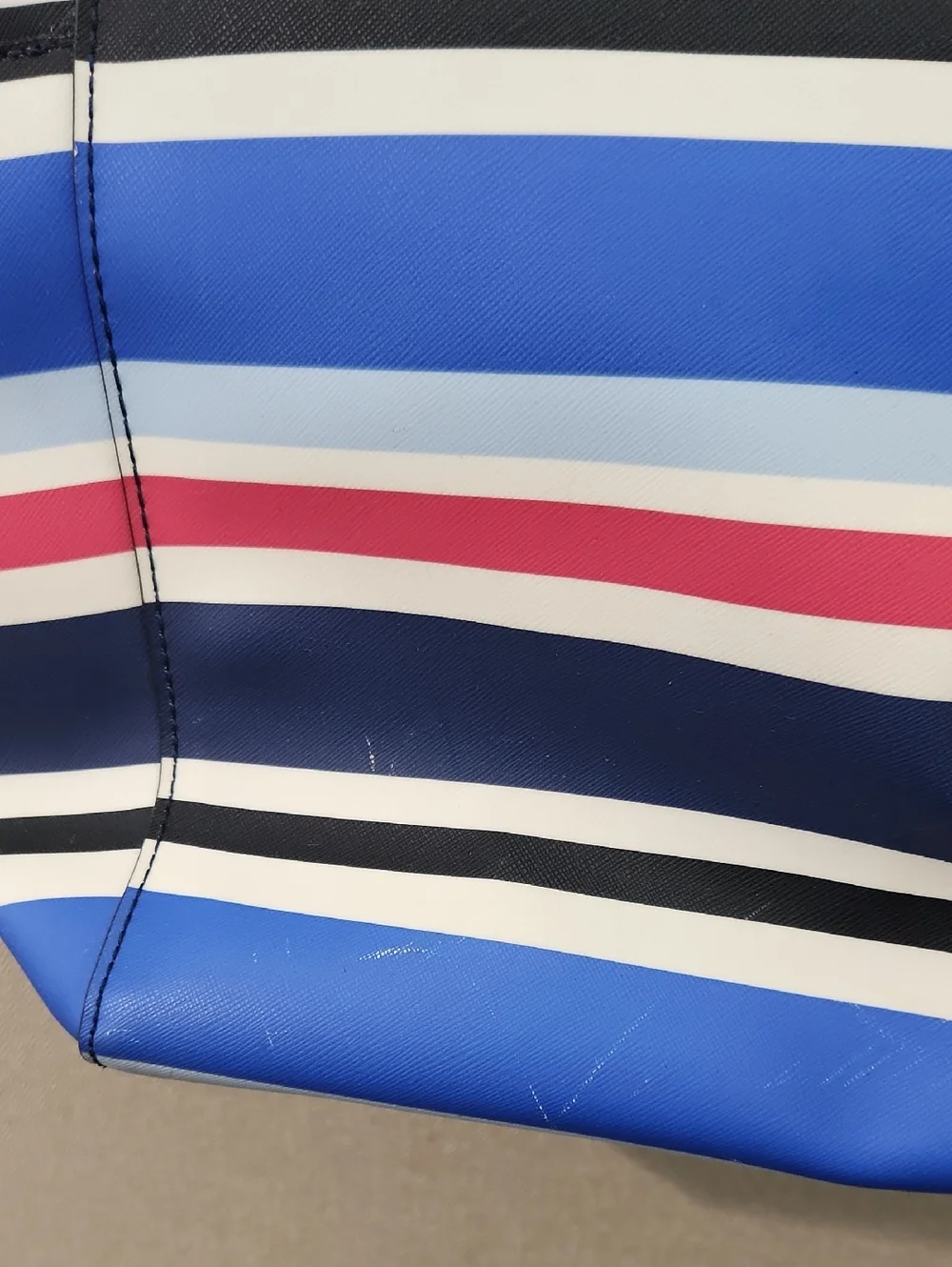 Kate Spade Kaylie Baby Bag Tote In Laurel Way Stripe